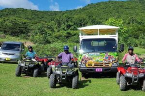 Jungle Bikes ATV Tour in St Kitts - At the Base: Forms, Helmet Fit, and the ATV Instruction That Sets You Up