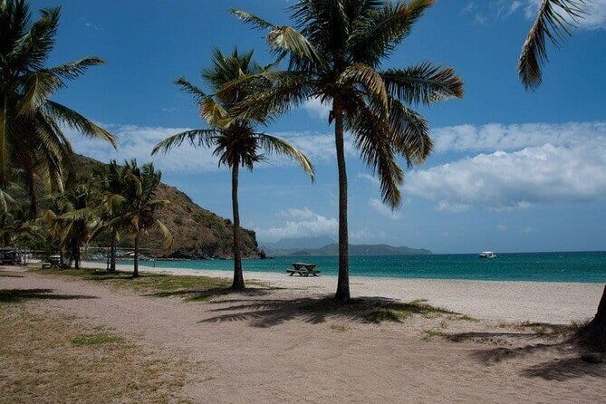 Scenic City Tour and Beach Escape - Timothy Hill: the ocean-side photo stop with Nevis and vervet monkeys