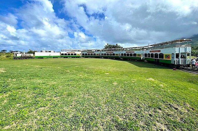 St.Kitts Sugar Train Tour / Pick up & Drop-Off Included - Live Music, Rum Punch, and Narration Along the Way