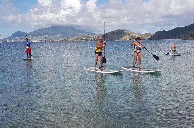SUP Paddle Board Adventure - Meeting at Christophe Harbour: simple logistics that keep things smooth